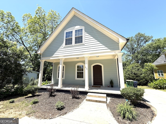214 Evans St, Athens, GA 30606 - view of front of property featuring covered porch