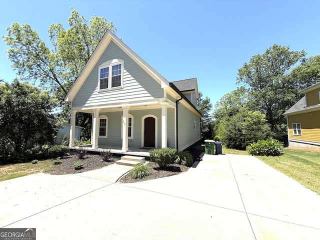 214 Evans St, Athens, GA 30606 - view of front of house featuring covered porch