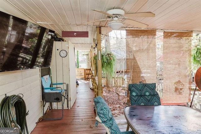 50 Canyon Pass, Cleveland, GA 30528 - view of sunroom