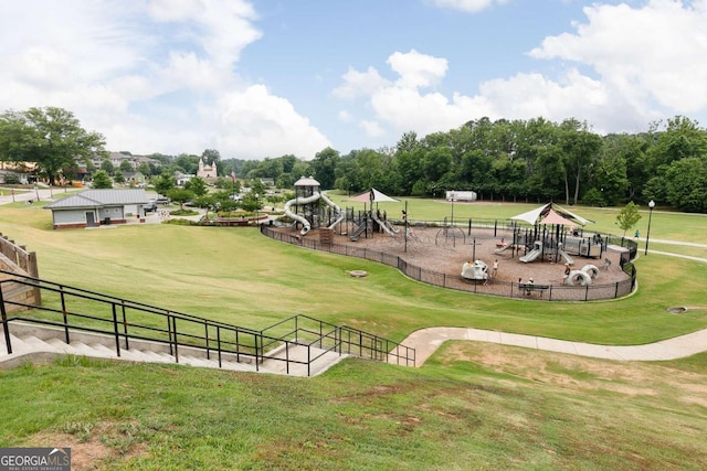 view of property's community