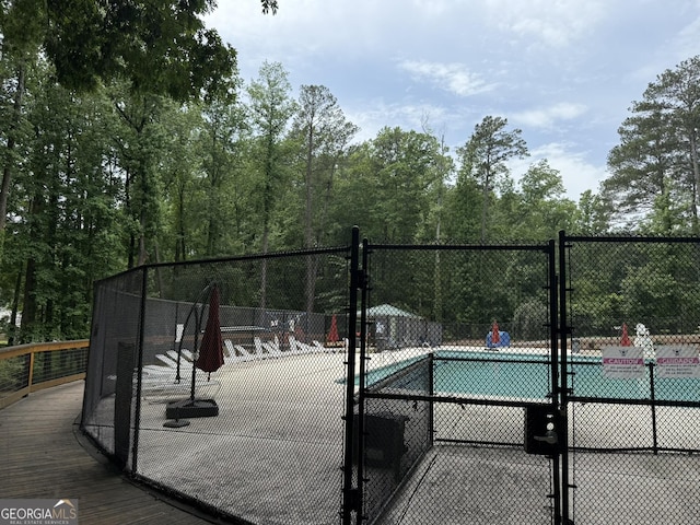5401 Rosser Rd, Tucker, GA 30087 - view of pool featuring a gate