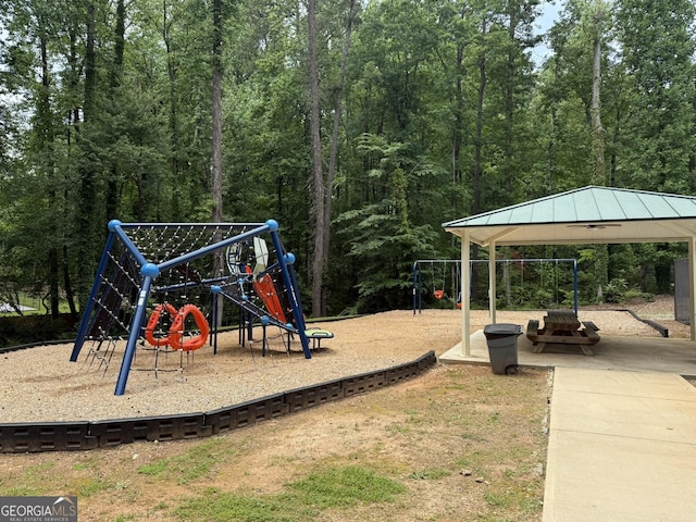 5401 Rosser Rd, Tucker, GA 30087 - community play area with a gazebo and a view of trees