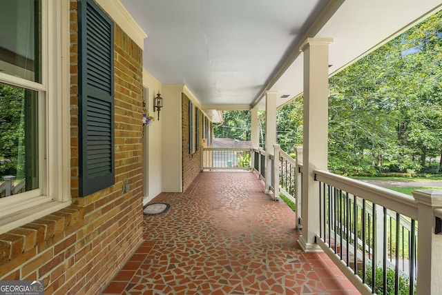 5401 Rosser Rd, Tucker, GA 30087 - view of covered porch