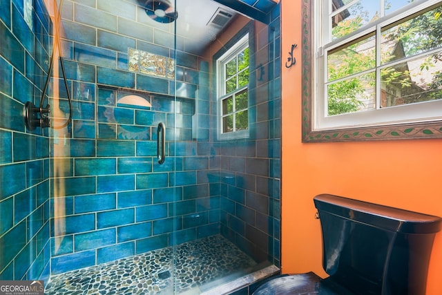 4624 Park Dr, Pine Lake, GA 30072 - full bathroom with a shower stall