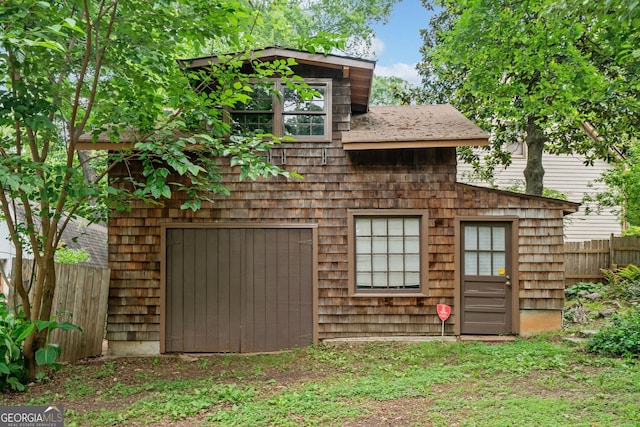 4624 Park Dr, Pine Lake, GA 30072 - view of front facade featuring a garage