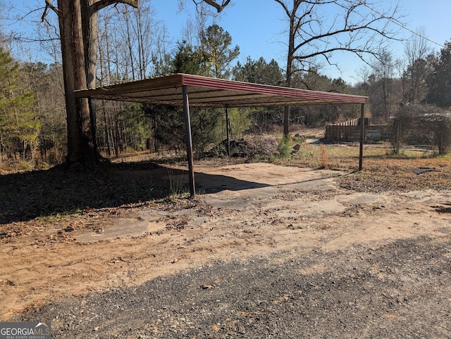 5700 Miles Rd, South Fulton, GA 30349 - view of yard with a detached carport