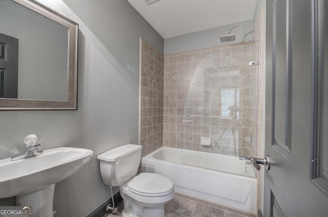 5492 Glenridge Dr Unit 536, Atlanta, GA 30342 - full bath with toilet, tub / shower combination, and a sink