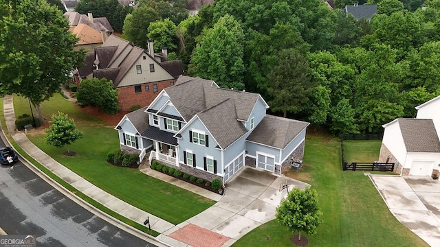 8745 Hightower Rdg, Ball Ground, GA 30107 - bird's eye view