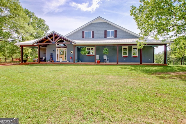346 Rest Haven Rd, Thomaston, GA 30286 - view of front of home featuring a porch and a front yard