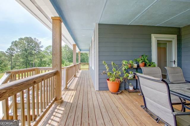 346 Rest Haven Rd, Thomaston, GA 30286 - view of deck