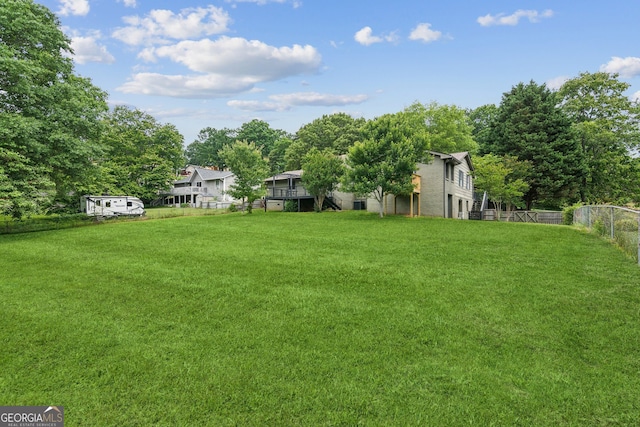 2055 Cactus Ln, Cumming, GA 30040 - view of yard with view of wooded area