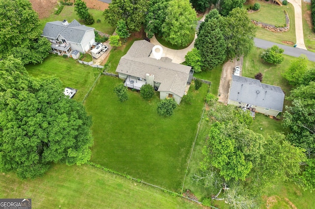 2055 Cactus Ln, Cumming, GA 30040 - aerial view of property and surrounding area