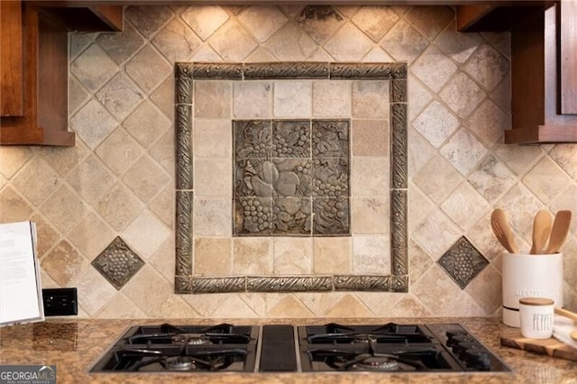 1286 Whisper Cove Dr, Buford, GA 30518 - kitchen featuring stovetop and backsplash