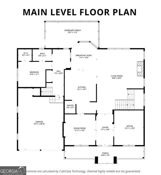 1286 Whisper Cove Dr, Buford, GA 30518 - view of room layout