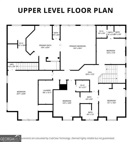 1286 Whisper Cove Dr, Buford, GA 30518 - view of property floor plan