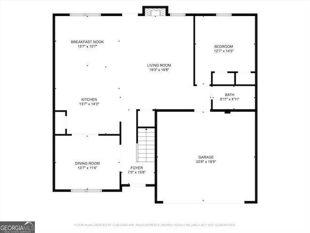 123 Cedar Park Way, Carrollton, GA 30117 - property floor plan