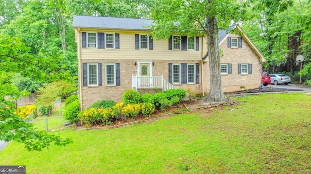 5293 Sandy Shoals Ln, Stone Mountain, GA 30087 - colonial home with brick siding