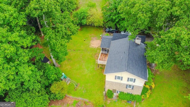 5293 Sandy Shoals Ln, Stone Mountain, GA 30087 - view from above of property