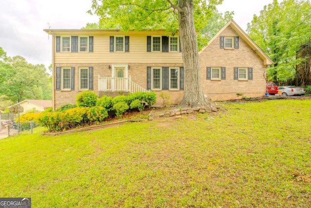 5293 Sandy Shoals Ln, Stone Mountain, GA 30087 - view of front of property with brick siding