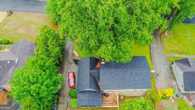 5293 Sandy Shoals Ln, Stone Mountain, GA 30087 - drone / aerial view