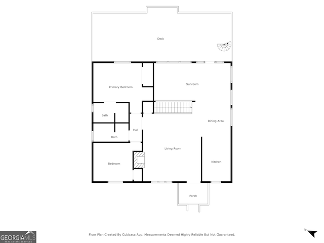921 Oak Dr, Woodstock, GA 30189 - property floor plan