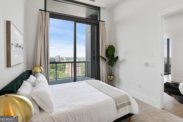 3107 Peachtree Rd NE Unit 2003Aka Ph3, Atlanta, GA 30305 - bedroom featuring baseboards
