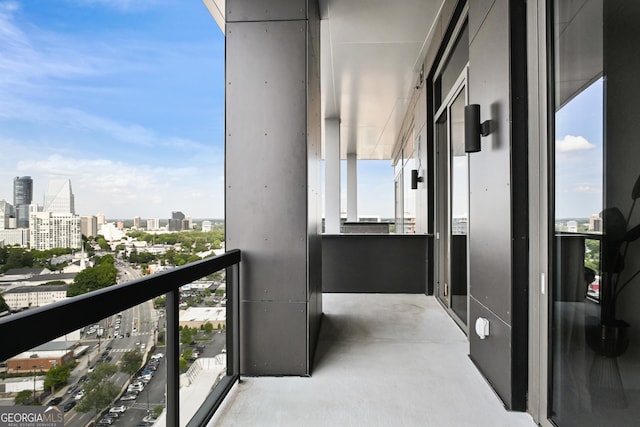 3107 Peachtree Rd NE Unit 2003Aka Ph3, Atlanta, GA 30305 - balcony featuring a view of city