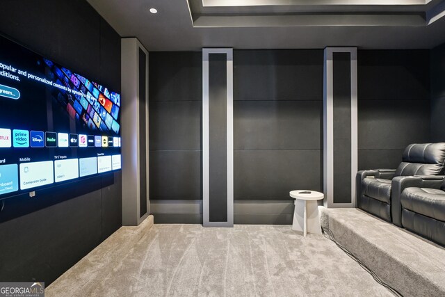 3107 Peachtree Rd NE Unit 2003Aka Ph3, Atlanta, GA 30305 - view of carpeted cinema room