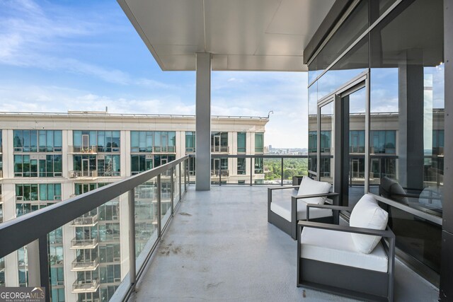 3107 Peachtree Rd NE Unit 2003Aka Ph3, Atlanta, GA 30305 - view of balcony