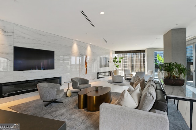 3107 Peachtree Rd NE Unit 2003Aka Ph3, Atlanta, GA 30305 - building lobby with recessed lighting