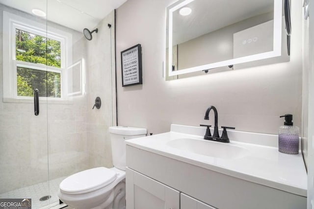 479 Charter Oak Dr SW, Atlanta, GA 30331 - bathroom featuring a stall shower and vanity