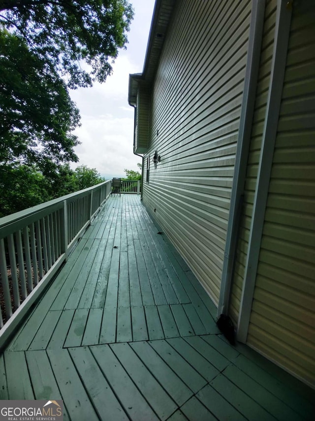view of deck