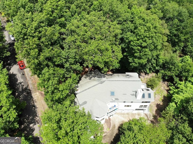 view of subject property