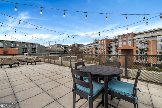 650 Glen Iris Dr NE Unit 27, Atlanta, GA 30308 - view of patio with outdoor dining space