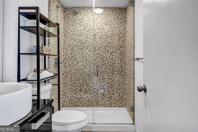 650 Glen Iris Dr NE Unit 27, Atlanta, GA 30308 - full bathroom featuring a shower stall and vanity