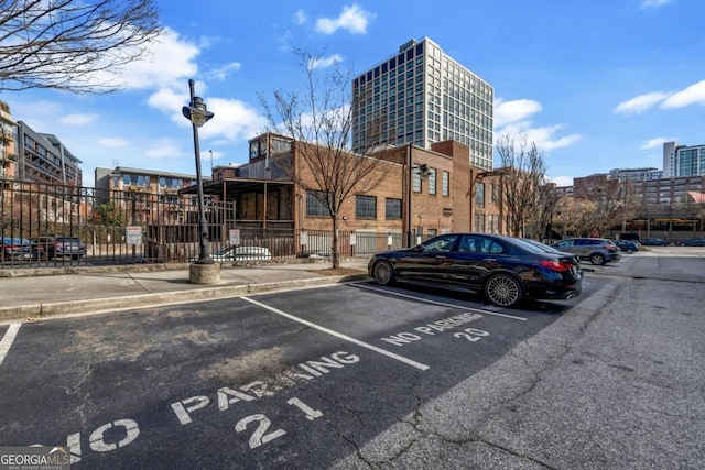 650 Glen Iris Dr NE Unit 27, Atlanta, GA 30308 - view of uncovered parking lot