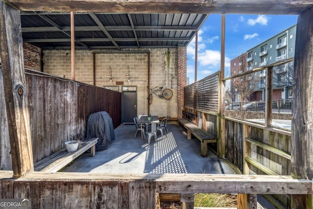 650 Glen Iris Dr NE Unit 27, Atlanta, GA 30308 - view of patio / terrace