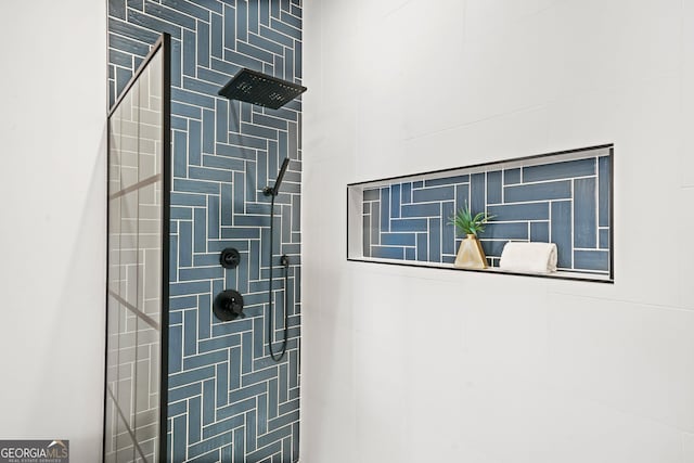 434 Marietta St NW Unit 401, Atlanta, GA 30313 - bathroom view of tiled shower