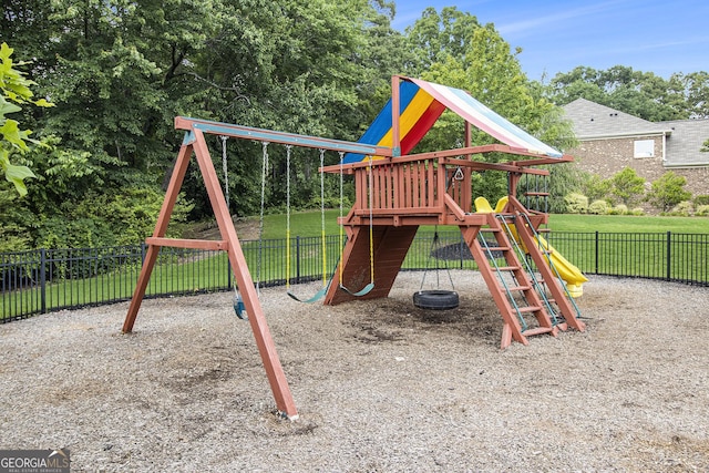 4815 Edgemoore Trce, Cumming, GA 30040 - view of playground featuring view of scattered trees