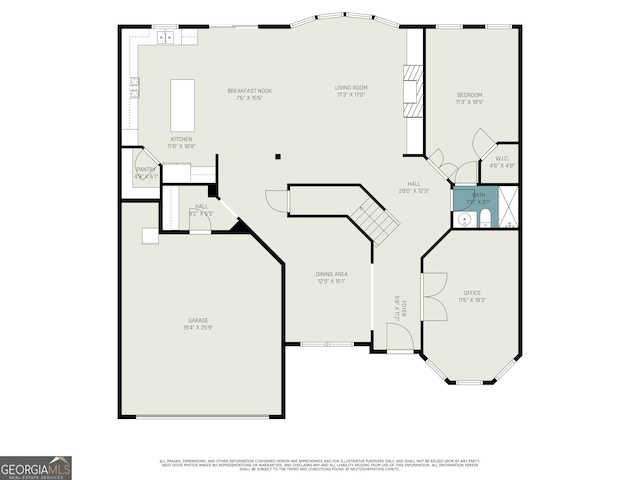 4815 Edgemoore Trce, Cumming, GA 30040 - view of home floor plan