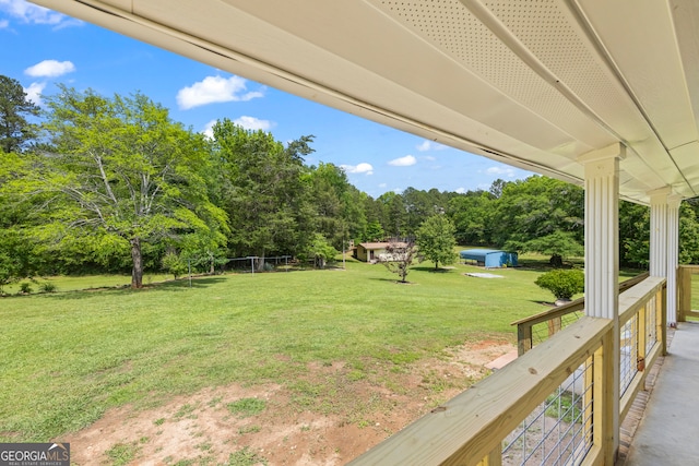 1766 Washington Hwy, Elberton, GA 30635 - view of green lawn featuring view of scattered trees