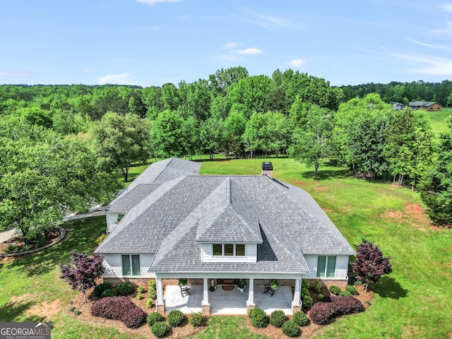 377 Parker Rd, Mcdonough, GA 30252 - view of subject property with a forest