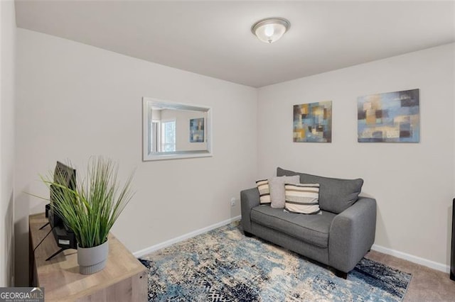 104 Auburn Xing, Auburn, GA 30011 - living area with carpet floors and baseboards