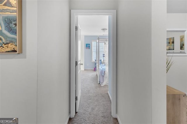 104 Auburn Xing, Auburn, GA 30011 - corridor with carpet and baseboards