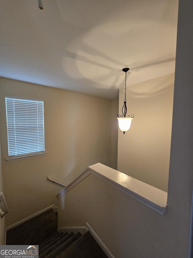 4677 Liberty Square Dr, Acworth, GA 30101 - stairway with baseboards