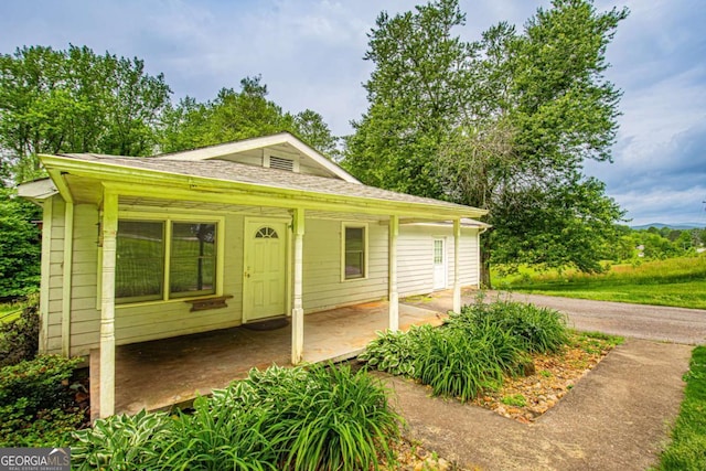 357 Camp Wahsega Rd, Dahlonega, GA 30533 - view of front of property with roof with shingles