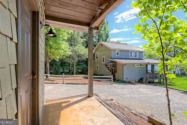 4610 Murray Cove Rd, Tiger, GA 30576 - view of patio