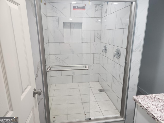 2615 Old S Ct, Jonesboro, GA 30236 - full bathroom with a stall shower and vanity