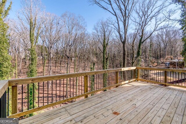 3110 Granada Way, Gainesville, GA 30506 - view of wooden terrace