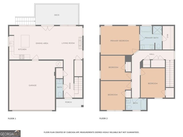 3110 Granada Way, Gainesville, GA 30506 - view of property floor plan